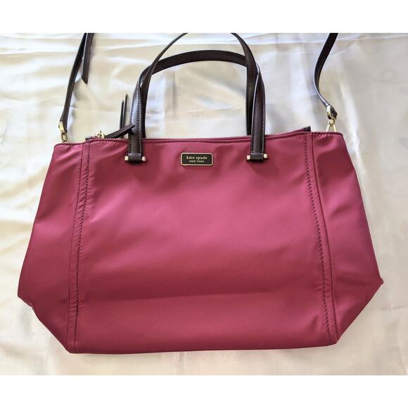 Kate Spade Women's Dawn Medium Satchel Bag Purse Tote in Rhubarb Tart NWOT
